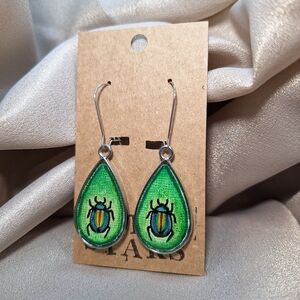Hand painted earrings